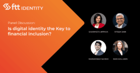 Banner for digital identity financial inclusion session