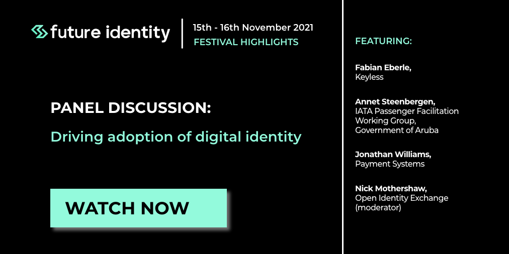 digital identity event, driving adoption of identity